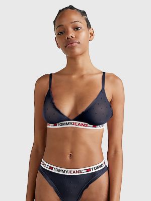 Tommy hilfiger triangle clearance bralette