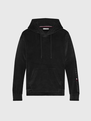 Tommy hilfiger store velour hoodie