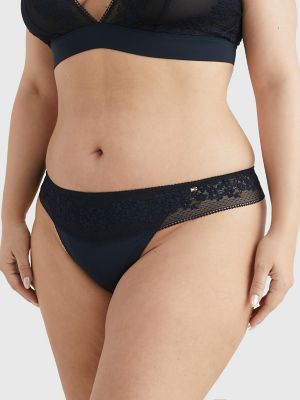 TOMMY HILFIGER Navy Thong - NAVY