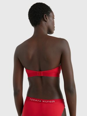 Tommy Hilfiger Womens Bandeau Bikini Top : : Clothing, Shoes &  Accessories