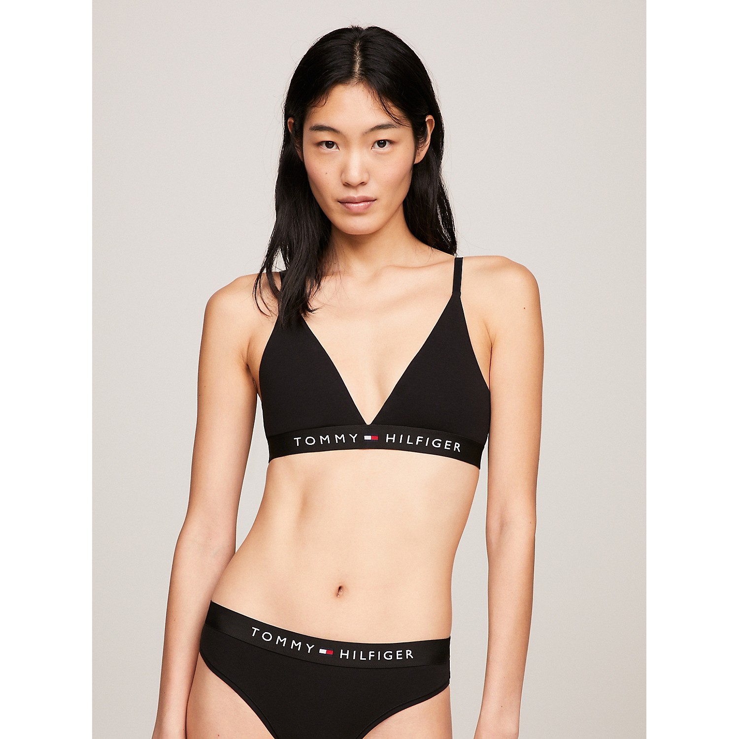 TOMMY HILFIGER Flag Unlined Triangle Bralette