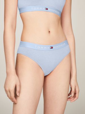 Tommy Logo Bikini, Breezy Blue