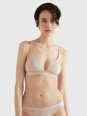 Bra Tommy Hilfiger Unlined Lace Triangle Bra