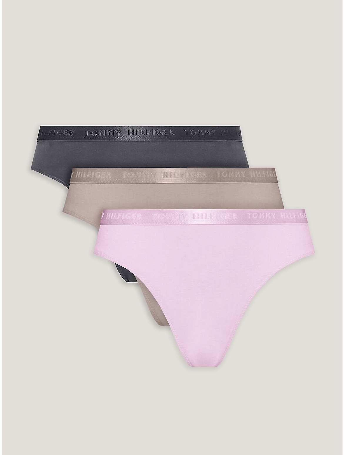 Tommy Hilfiger Women's Everyday Luxe Bikini Brief 3-Pack