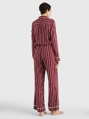 Stripe Pajama Pant, Stripes Rouge