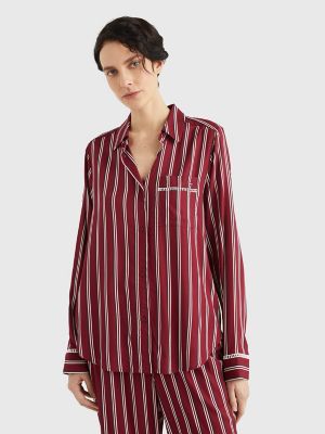 Tommy Hilfiger Women's Monogram Sateen Pajama Set