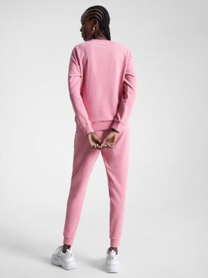 Solid Logo Lounge Top, Flora Pink