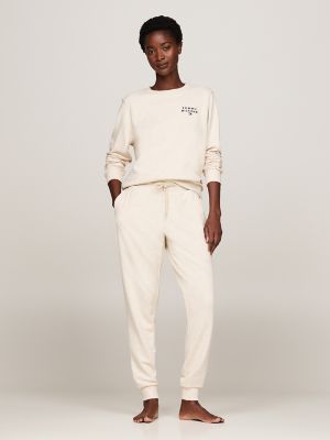 Solid Logo Lounge Pant, Heathered Oat
