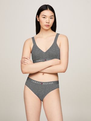  Tommy Hilfiger Women's Seamless Thong Underwear Panty,  Multipacks, Apple Red TH Band-Single, Small : Clothing, Shoes & Jewelry