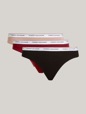 Tommy Hilfiger Cotton & Lace Bikini 3-Pack & Reviews