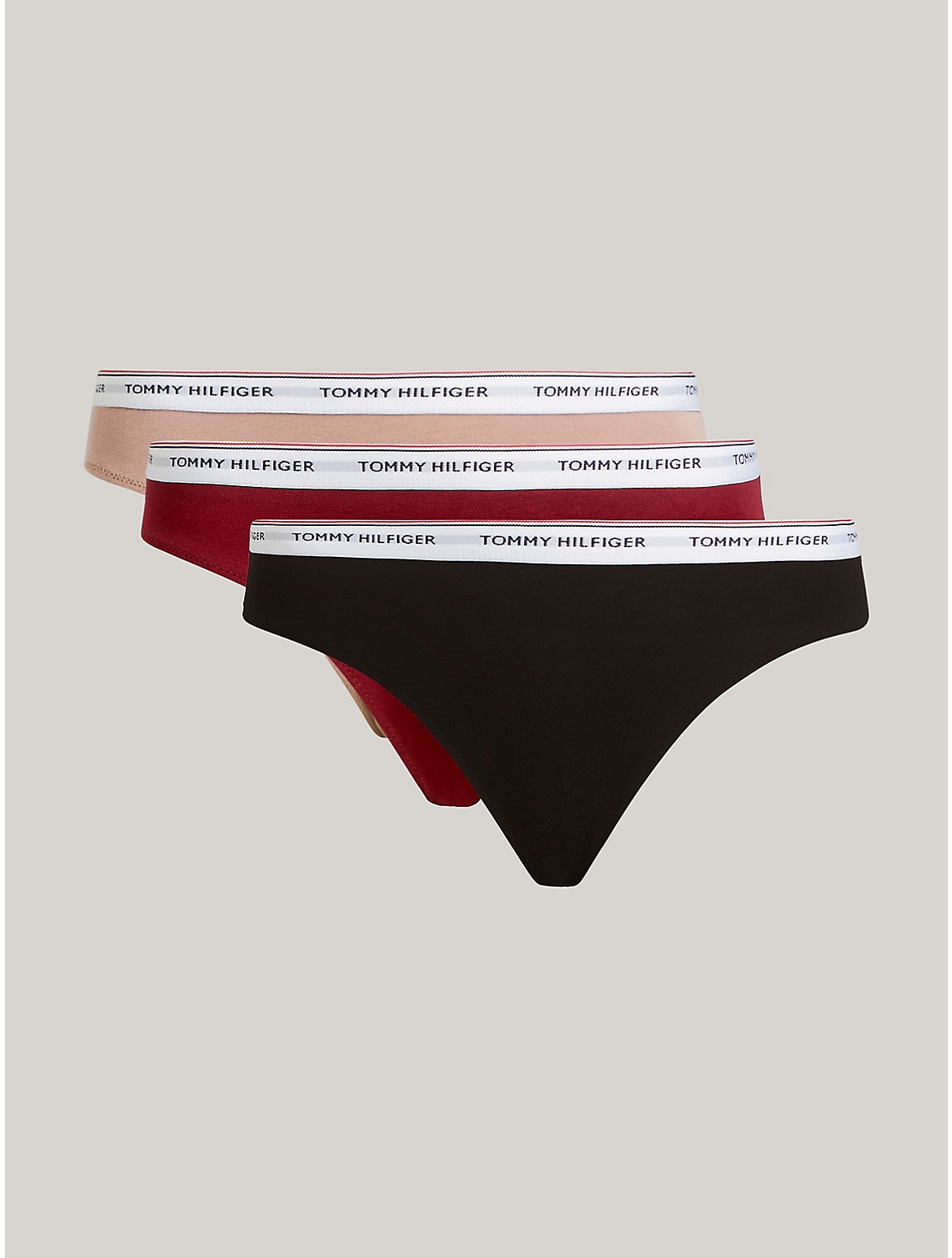 Tommy Hilfiger Women's Logo Mix Bikini Brief 3-Pack