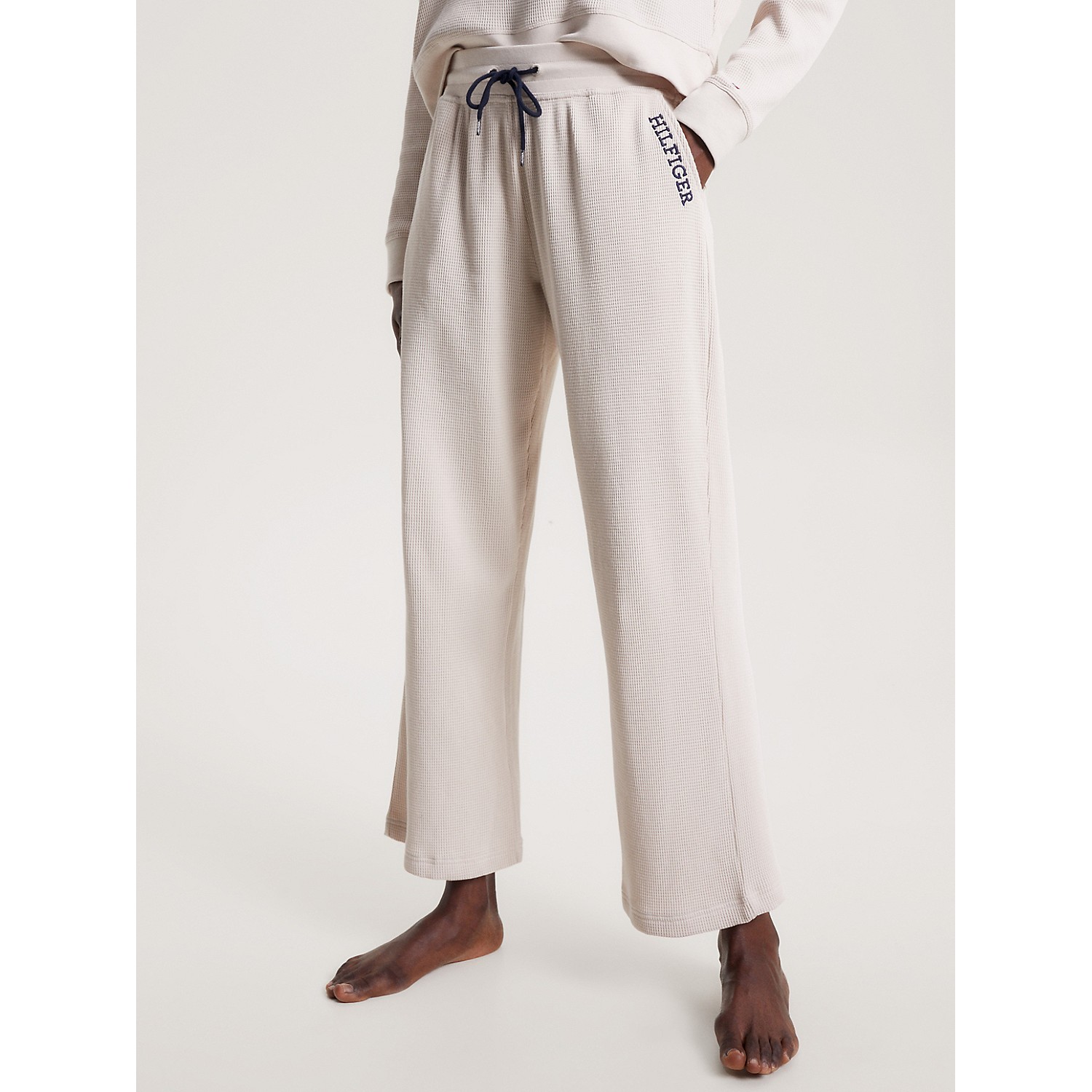 TOMMY HILFIGER Embroidered Monotype Lounge Pant