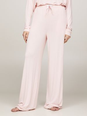 Wide-Leg Lounge Pant, Whimsy Pink