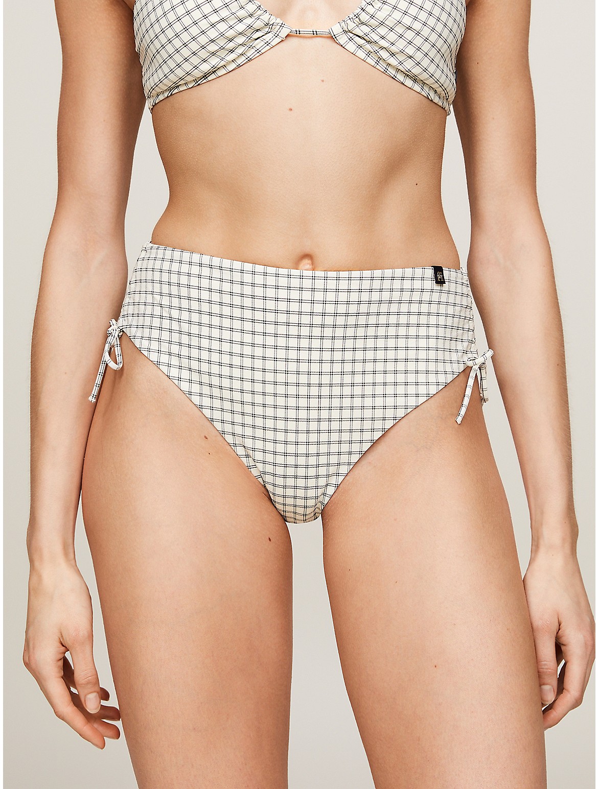 Tommy Hilfiger Women's Retro High-Rise Cheeky Bikini Bottom