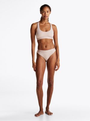THFlex Tommy Logo Thong, Balanced Beige