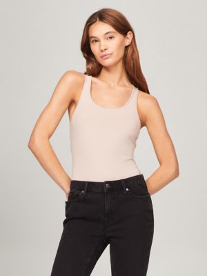 THFlex Tank Bodysuit, Balanced Beige