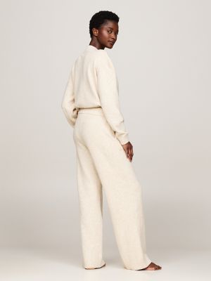 【PORTERNA】Blanc knit lounge pants Lounge Pants – ONSET