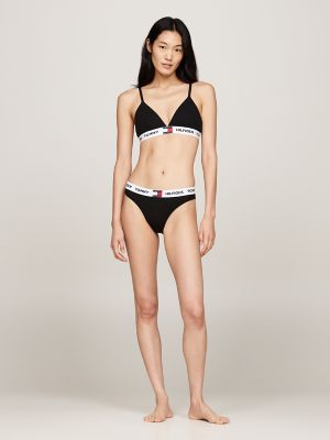 Flag Logo Triangle Bra Thong Set Tommy Hilfiger