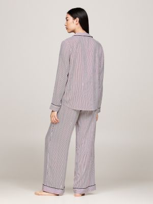 Stripe Viscose Pajama Shirt | Tommy Hilfiger