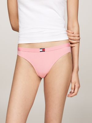 Трусы-стринги Flag, с логотипом, 5 шт. — Tommy Hilfiger, цвет: Разноцветный — фото 2