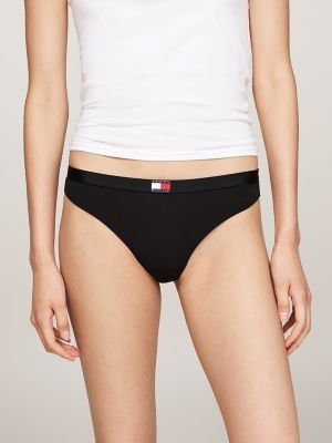Трусы-стринги Flag, с логотипом, 5 шт. — Tommy Hilfiger, цвет: Разноцветный — фото 6