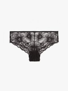 Lace Brazilian Bikini Panty — Black 4