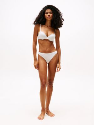 Repeat Logo Cheeky Bikini Panty, Warm Ice Grey Heather