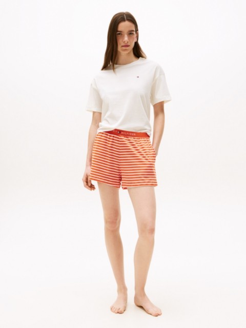 Женские брюки Tommy Hilfiger T-Shirt & Short Sleep Set