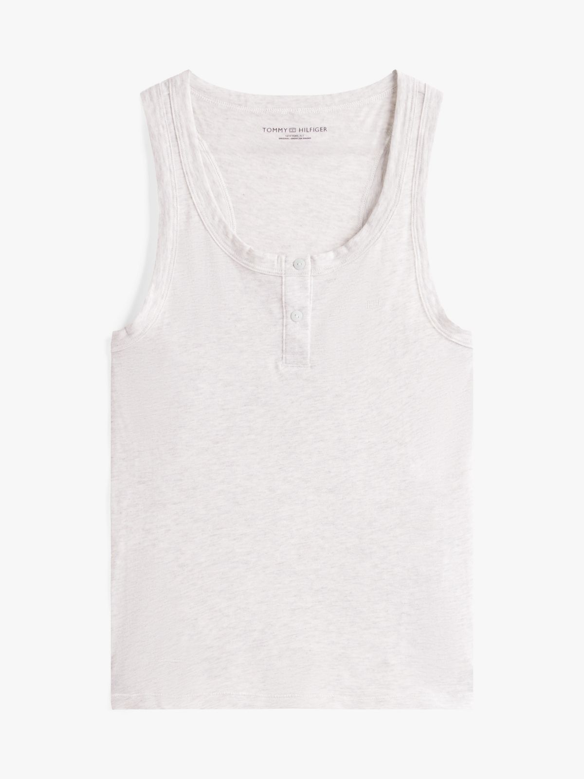 Racerback Tank & Short Sleep Set — Warm Ice Grey Heather