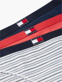 Flag Logo Bikini Brief 3-Pack — Blue Stripe / Navy 8