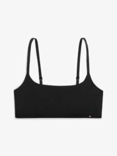Wireless Scoop Neck Bralette — Black 5