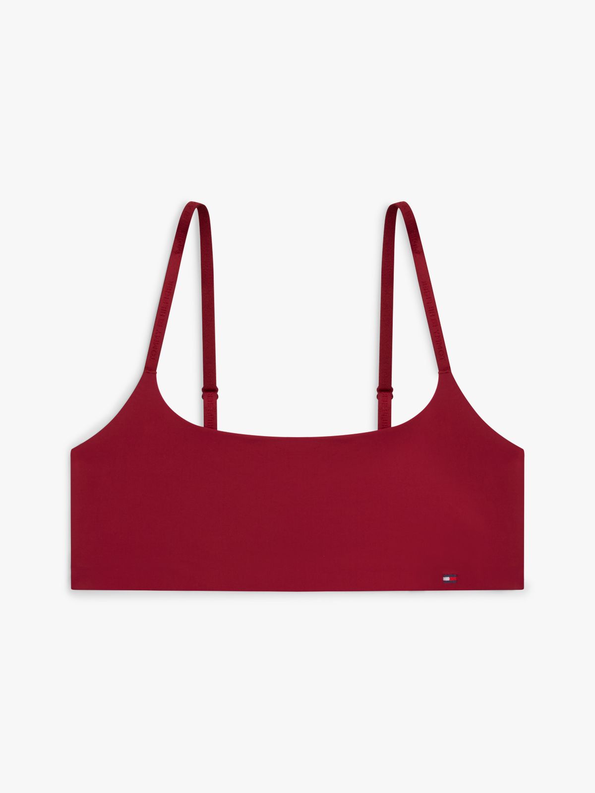Wireless Scoop Neck Bralette — Rouge