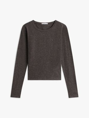 Женские брюки Tommy Hilfiger Shimmer Long Sleeve & Pant Sleep Set — фото 5