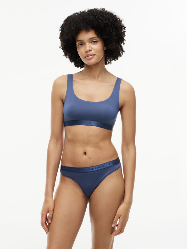 Stretch-Modal Thong — Aegean Sea
