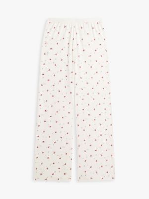 Пижамные брюки, джерси, цветочный принт — Tommy Hilfiger — фото 5