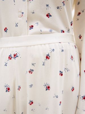 Пижамные брюки, джерси, цветочный принт — Tommy Hilfiger — фото 3