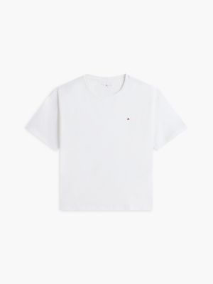 Женские брюки Tommy Hilfiger Short-Sleeve T-Shirt & Short Sleep Set — фото 5