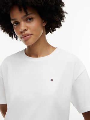 Женские брюки Tommy Hilfiger Short-Sleeve T-Shirt & Short Sleep Set — фото 3