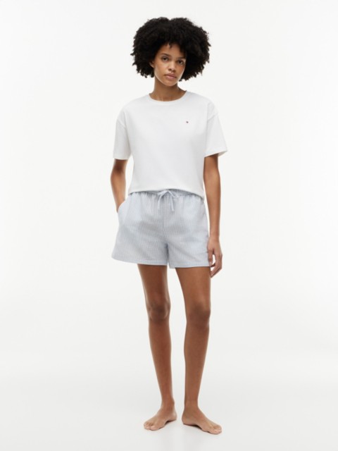 Женские брюки Tommy Hilfiger Short-Sleeve T-Shirt & Short Sleep Set