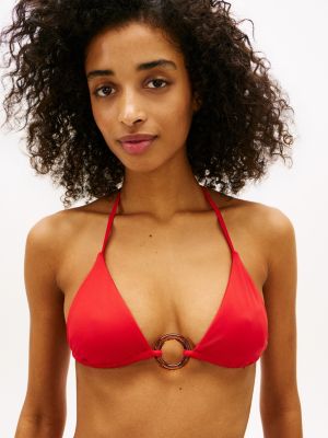 Верх бикини O-Ring, треугольные чашки — Tommy Hilfiger — фото 3