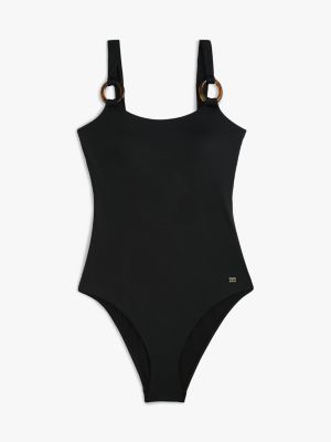 Женские купальники Tommy Hilfiger O-Ring Scoop Back One-Piece Swimsuit — фото 5