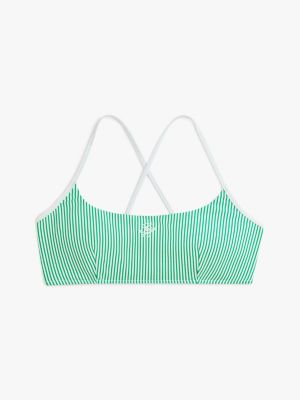 Верх бикини Crossed-Back Seersucker — Tommy Hilfiger — фото 5