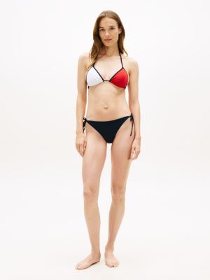 Низ бикини Colorblock, треугольные чашки — Tommy Hilfiger — фото 2