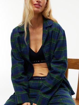 Пижамные брюки Plaid, фланель — Tommy Hilfiger, цвет: Клетчатый вечнозелёный — фото 3