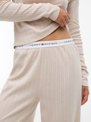 Пижамный комплект, ажурная вязка — Tommy Hilfiger, цвет: Cashmere Creme — фото 3