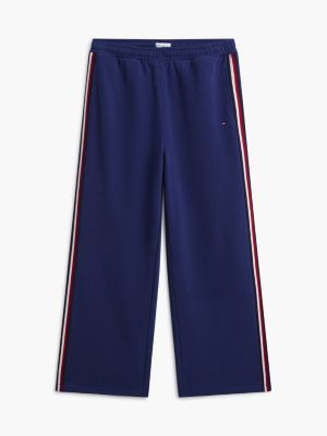 Пижамные брюки Signature, махра, в полоску — Tommy Hilfiger, цвет: Синий чернильный — фото 5