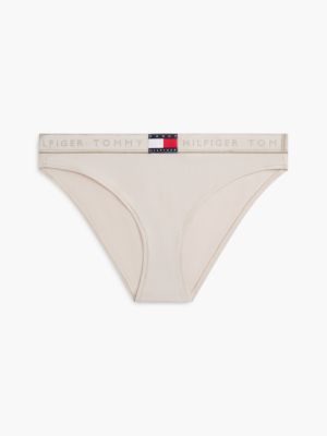 Трусы-брифы Shimmer, хлопок, стрейч — Tommy Hilfiger, цвет: Cashmere Creme — фото 5