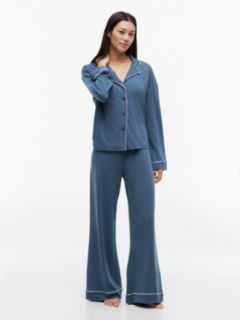 Jersey Shirt & Pant Sleep Set — Aegean Sea 1