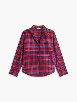Пижамный комплект Plaid, фланель — Tommy Hilfiger, цвет: Клетчатый красный — фото 5