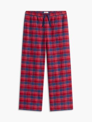Пижамный комплект Plaid, фланель — Tommy Hilfiger, цвет: Клетчатый красный — фото 6